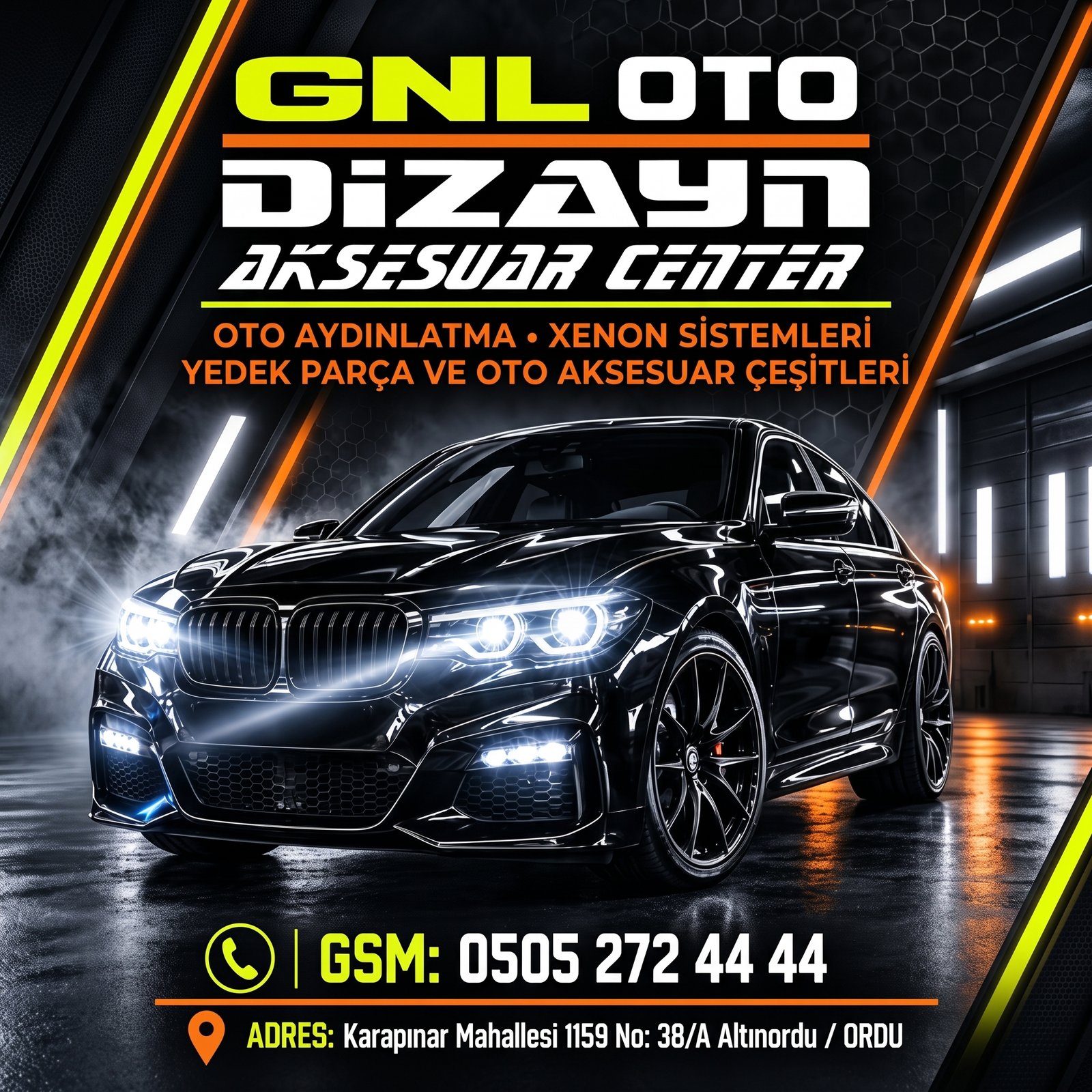 GNL OTO DİZAYN AYDINLATMA ÜRÜNÜNDE İNDİRİM